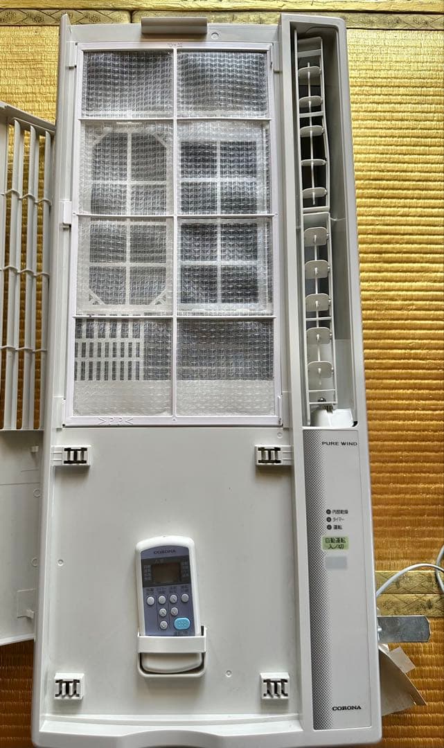 【美品】2023年製 コロナ 窓用エアコン ホワイト CW-F1623R