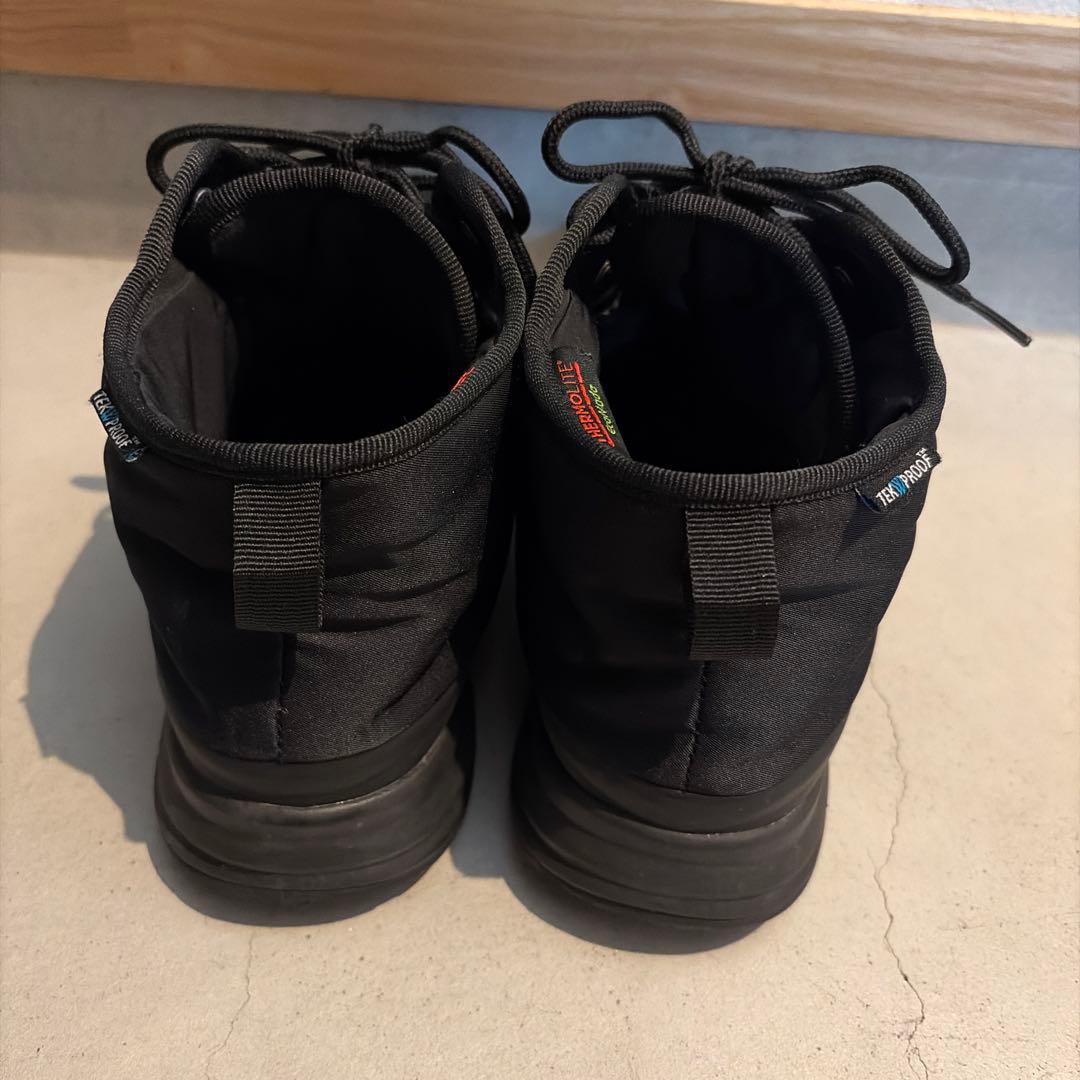 ノースフェイス ヌプシトラクションライトウォータープルーフ ブラック 24センチ