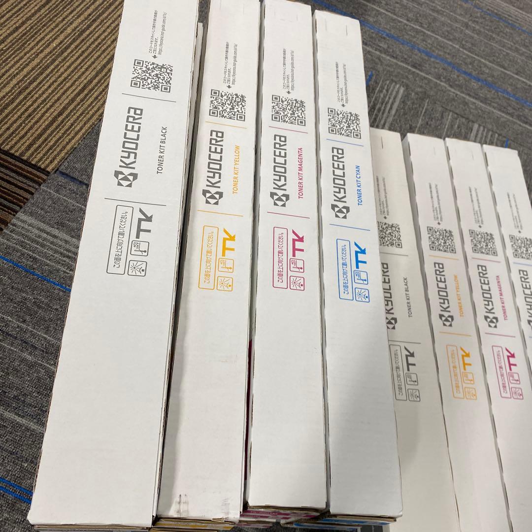 最終値下げ★純正未開封4色セット★京セラTK-8801 トナー書き込み有