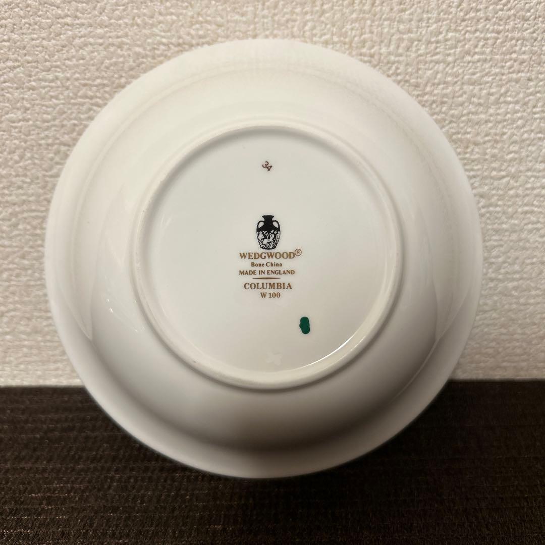 ウェッジウッド　コロンビア　パウダーブルー　サラダボウル　デザートプレート