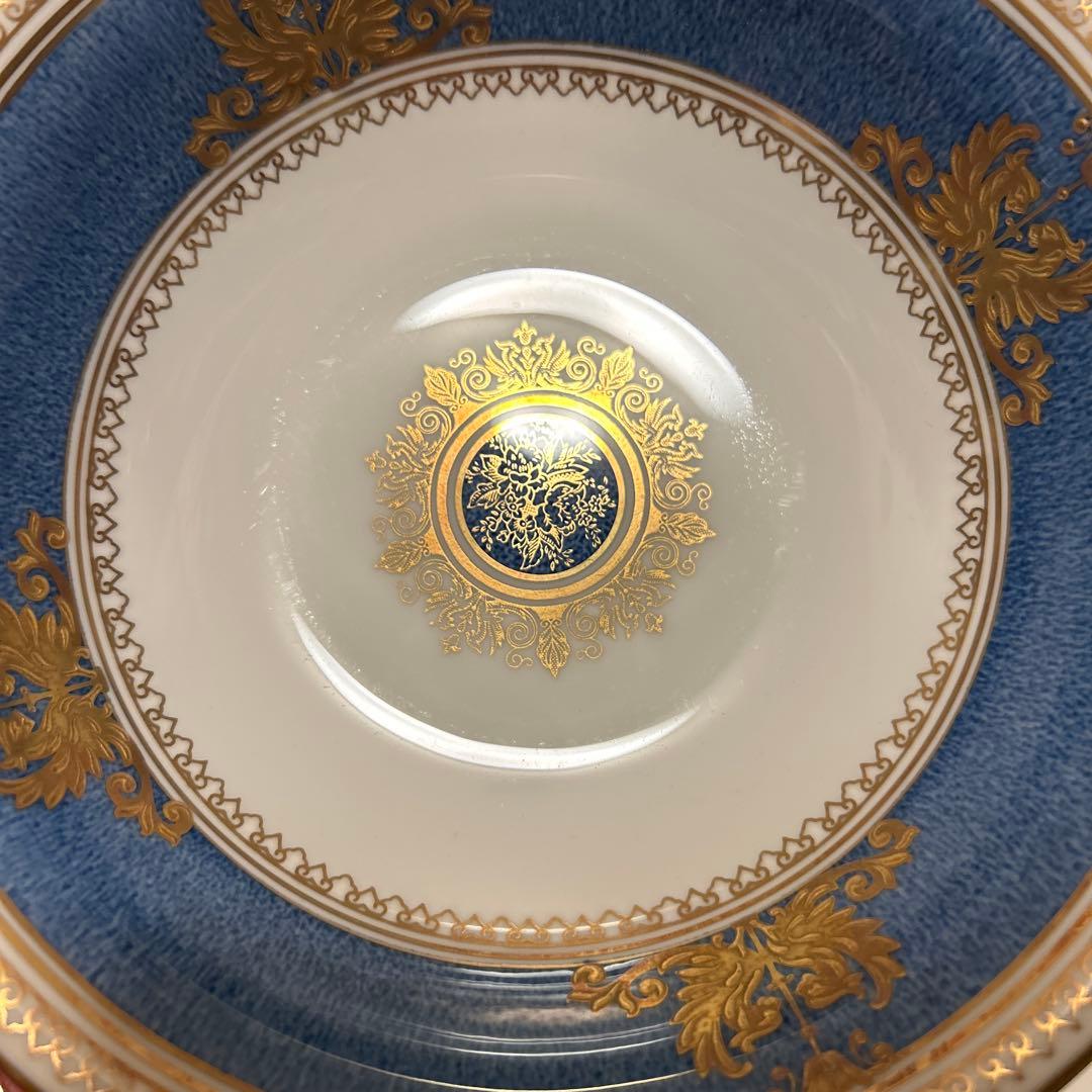 ウェッジウッド　コロンビア　パウダーブルー　サラダボウル　デザートプレート