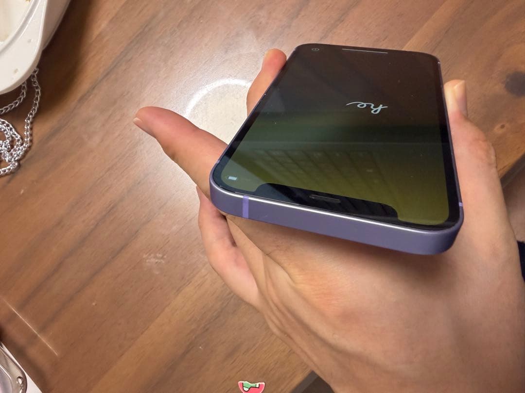 Apple iPhone 12 mini 128GBパープル 美品！