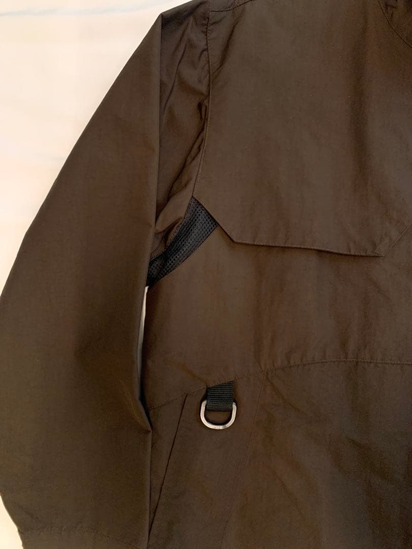 90s 00s HECTIC ナイロンテックジャケット ブラウン M