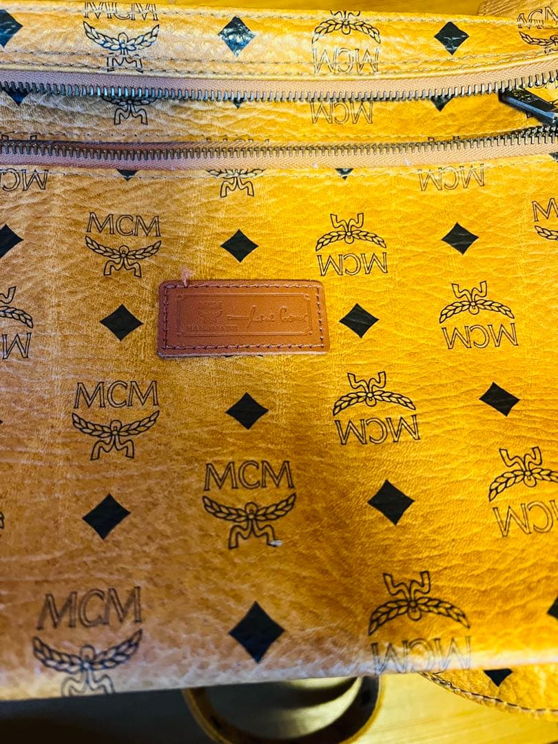 MCM トートバッグ ヴィセトス柄 ヴィンテージ 正規品 使用感あり