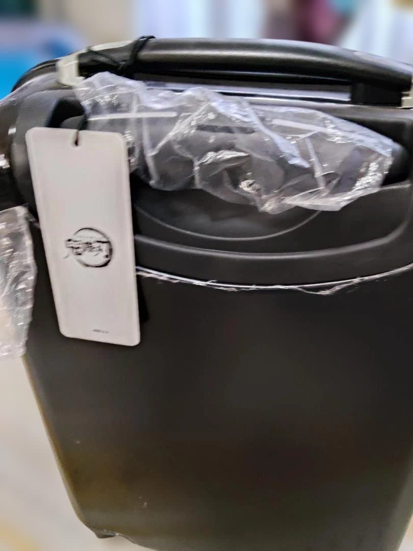 鬼滅の刃 ドンキホーテコラボ メンズ ブラック キャリーバッグ トランクケース