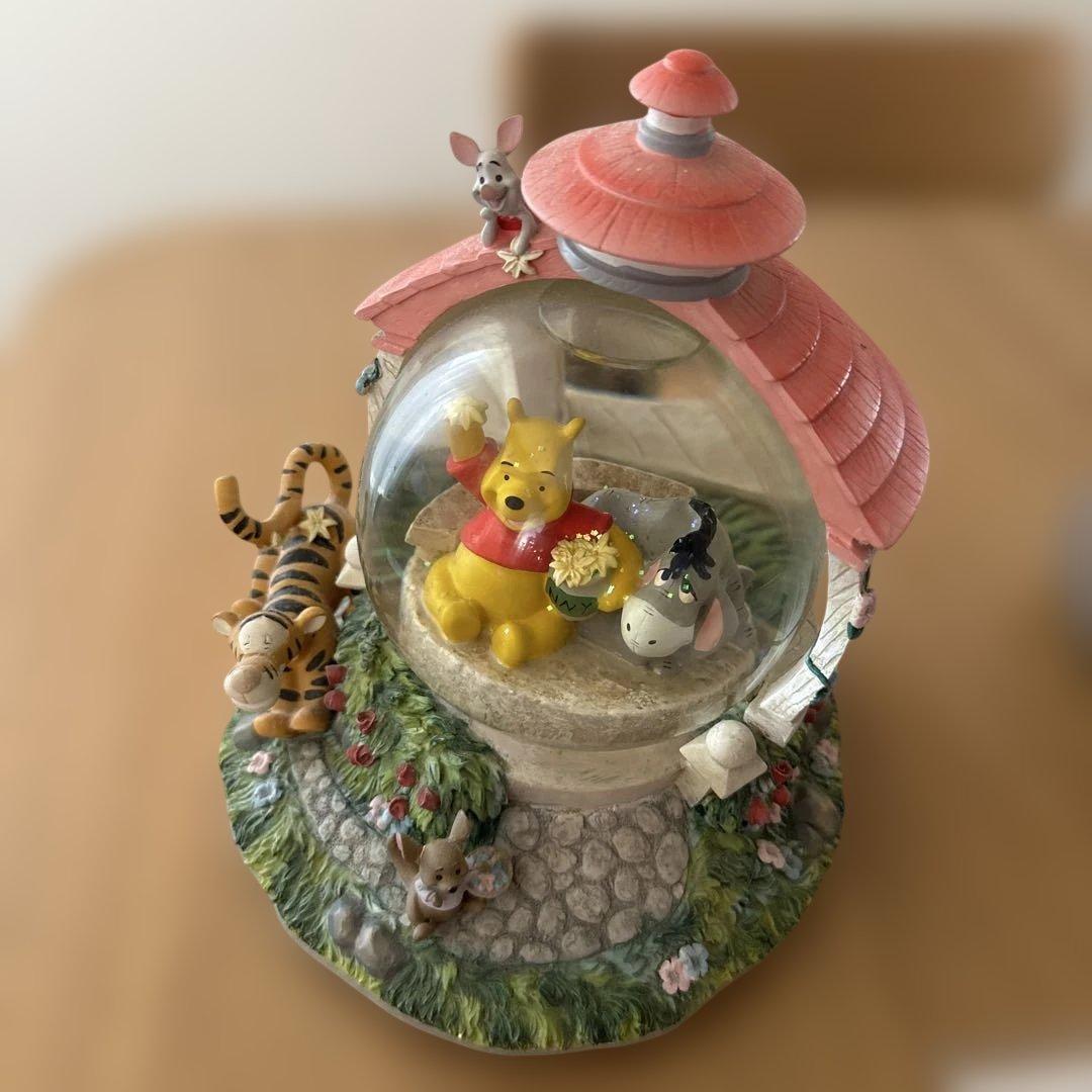 くまのプーさん　オルゴール　ドーム　廃盤