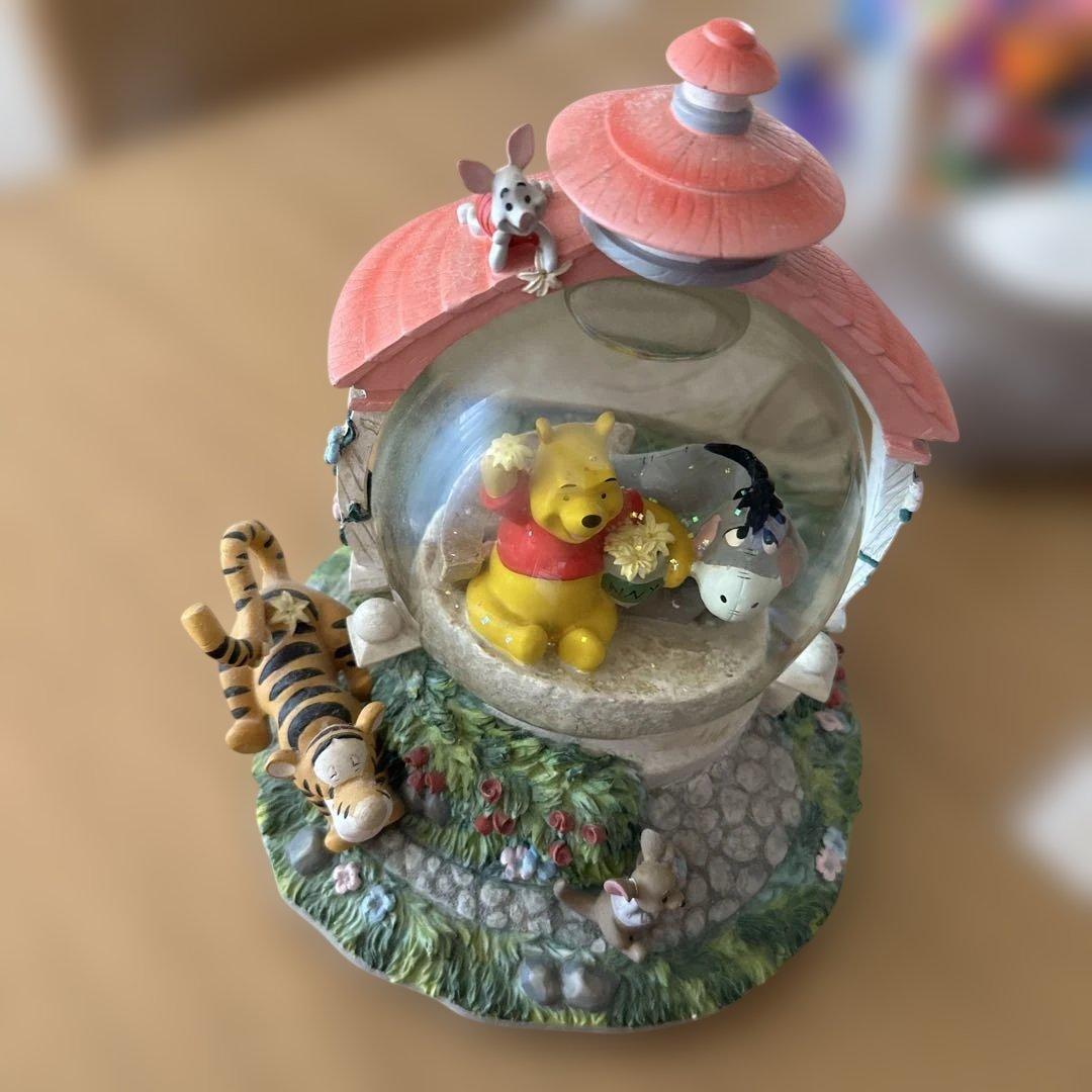 くまのプーさん　オルゴール　ドーム　廃盤