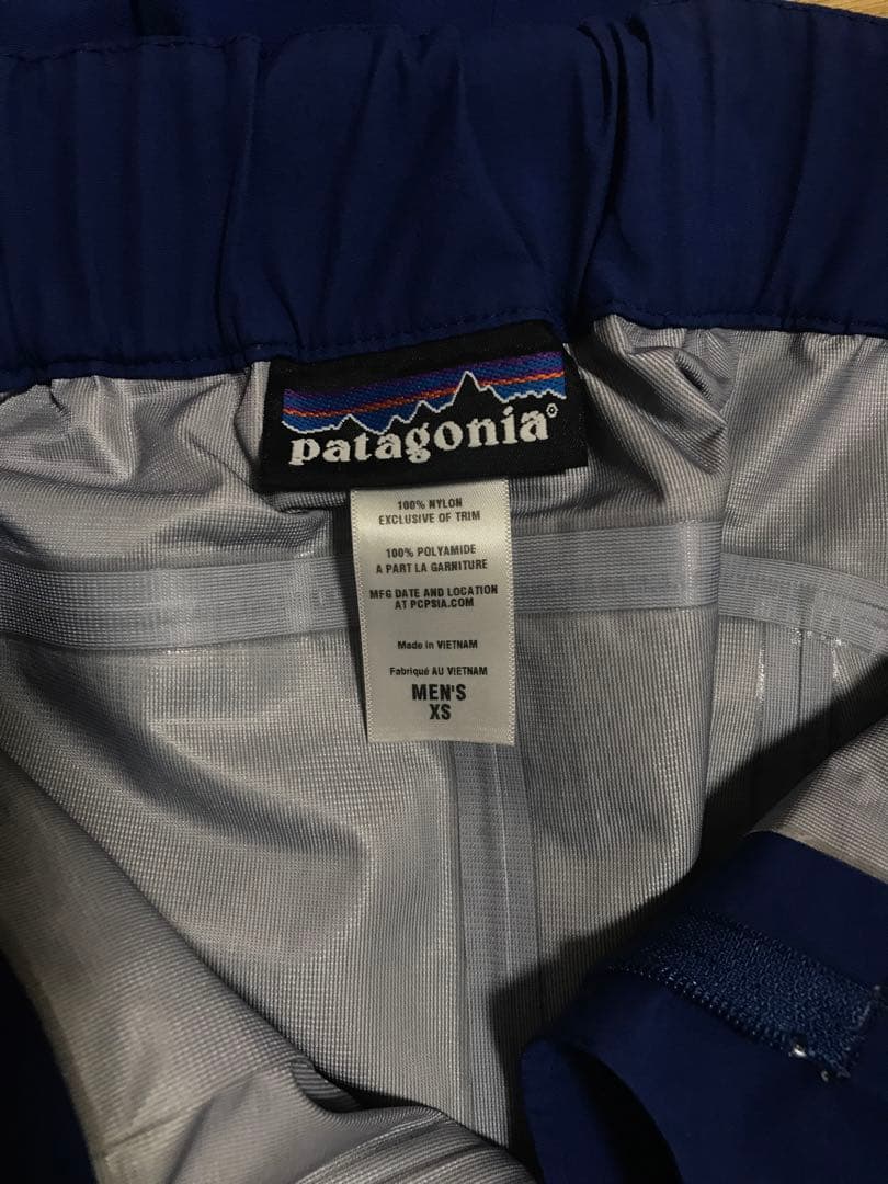 patagonia GORE-TEX パンツ 青