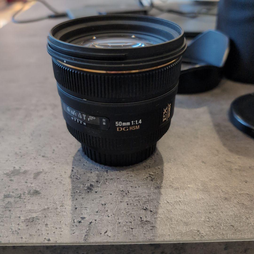 【値下げ】SIGMA 50mm f/1.4 DG HSM レンズ