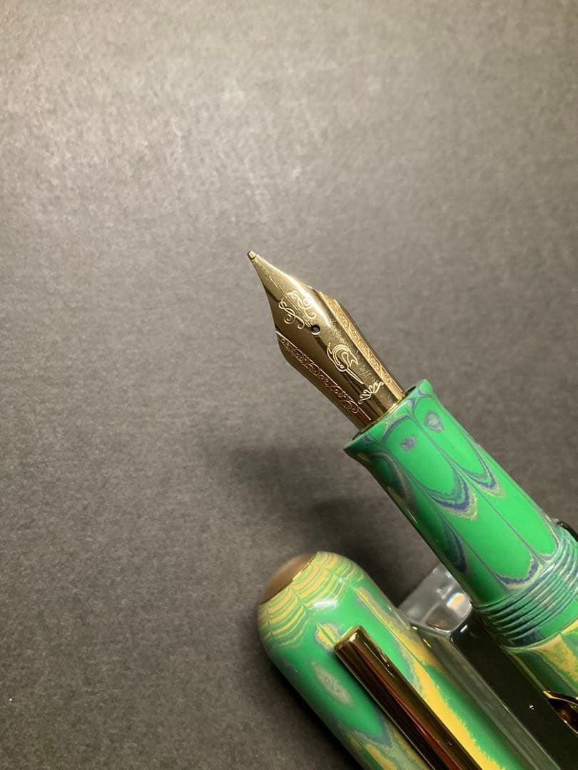 ナーワル　ナーヴァル　ノーチラス　スプリング　M　万年筆