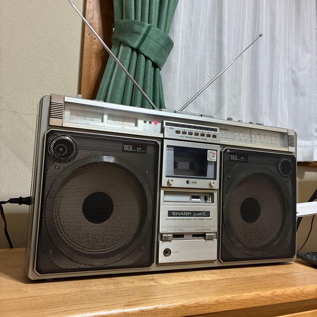 ラジオ・コンポ SHARP Searcher-XL GF-505S
