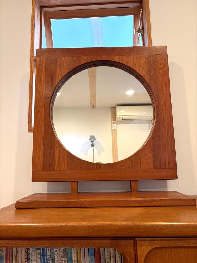 pedersen & hansen チークミラー　デンマーク　ヴィンテージ