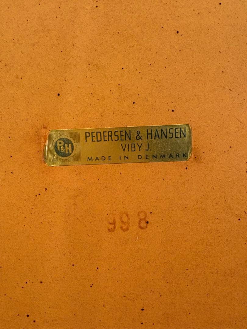 pedersen & hansen チークミラー　デンマーク　ヴィンテージ