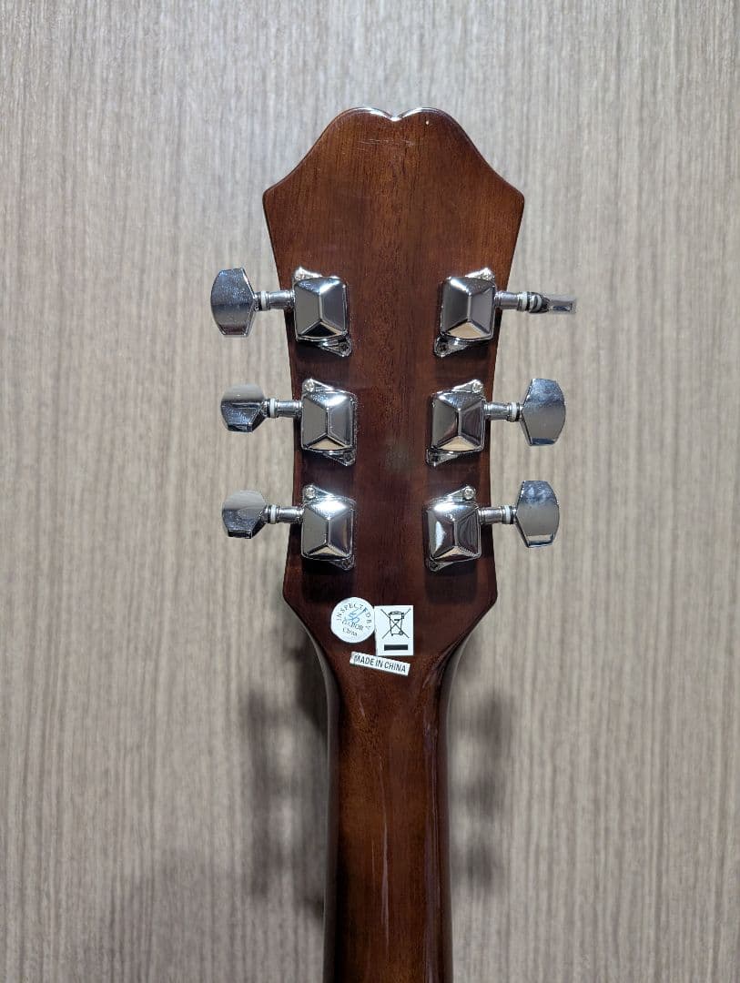 美品/Epiphone　DR-100LTD/NA チューナー付エレアコ　ケース付