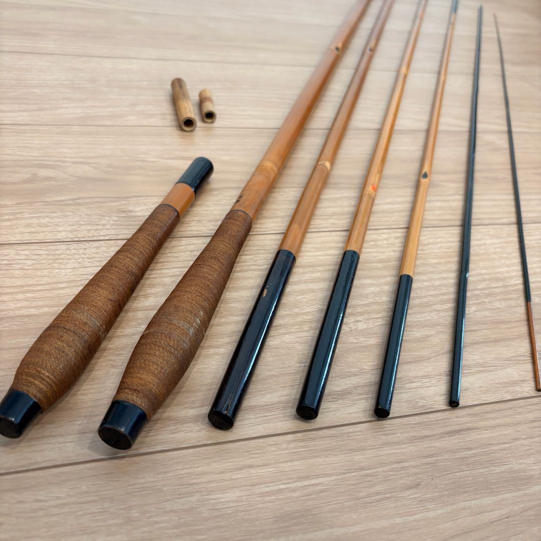 釣具店在庫品 在名有 和竿 竹竿 へら竿 ヘラブナ 17.9尺 14.9尺