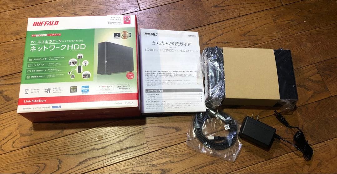 BUFFALO ネットワークHDD LS210D0201G 2TB