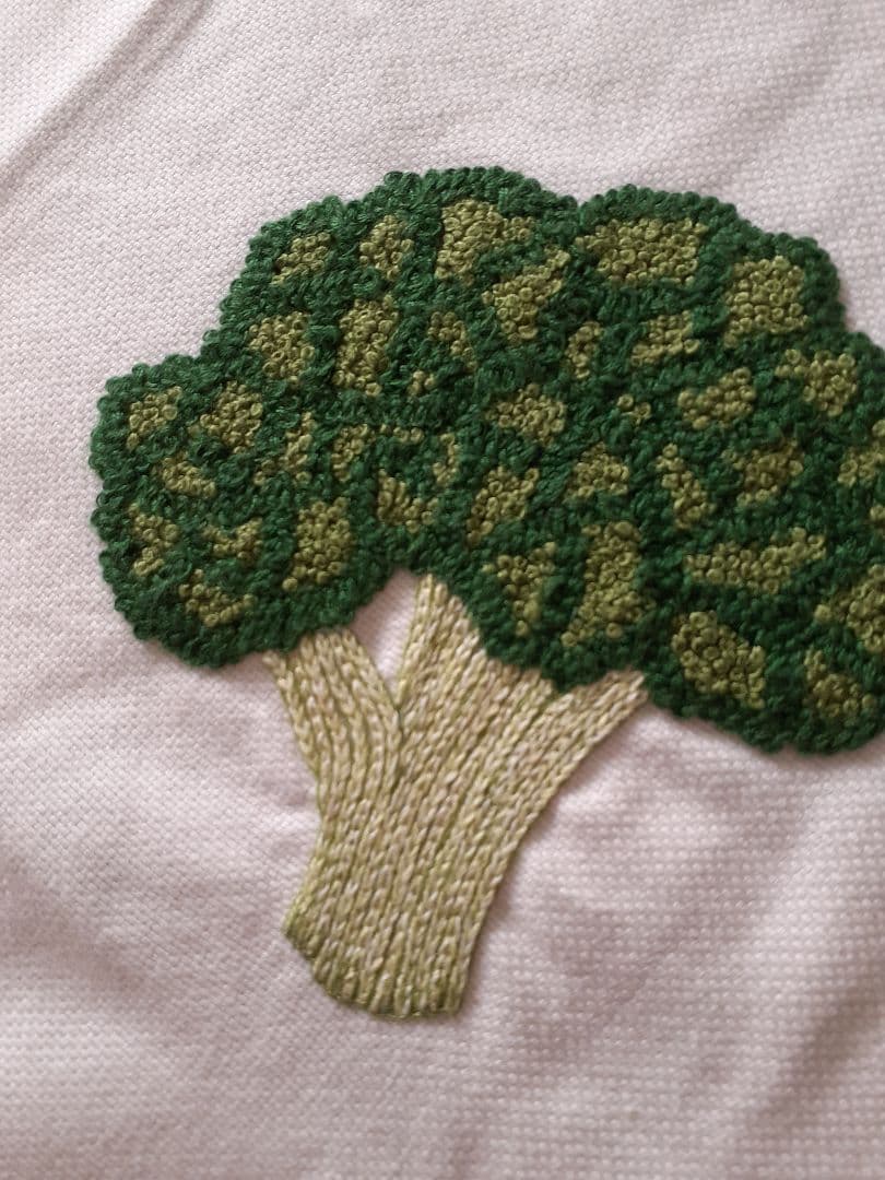 戸塚刺繍、新品未使用 西洋野菜刺繍 テーブルクロス( 大) 円形、長方形他