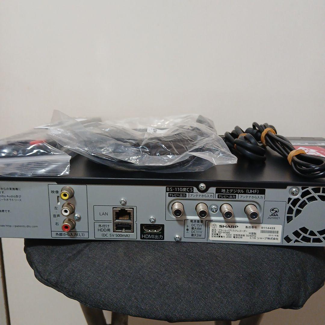 SHARP BD-W580　AQUOSブルーレイ A38