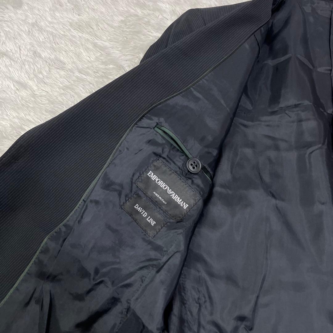 EMPORIO ARMANI スーツ ストライプ シングルブレスト