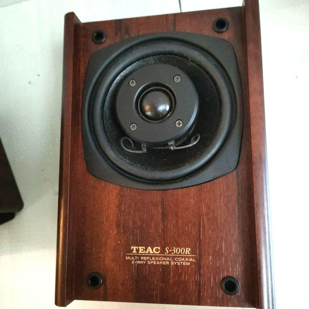 値下げ【1991年製】TEAC　S-300R　スピーカー　ブックシェルフ
