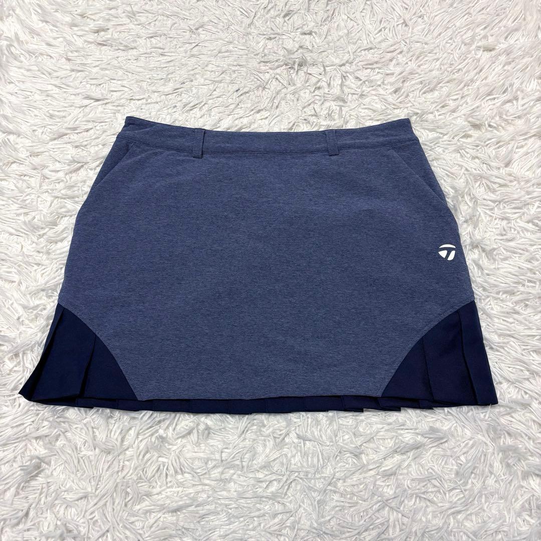 最新作 テーラーメイド セットアップ プリーツ ネイビー ゴルフウェア