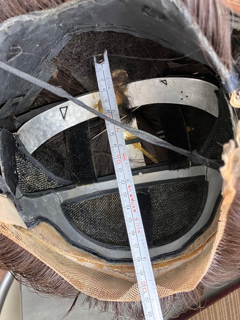 辰巳商会　高級日本髪かづら　かつら　かんざし髪飾り付芸者　コスプレ　ケース付