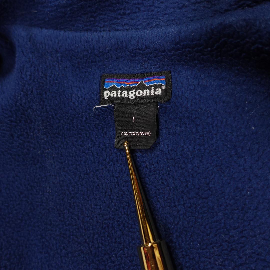 Patagonia シェルドシンチラ ジャケット ブラック ブルー L