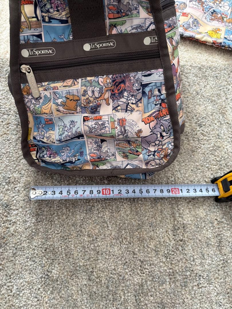 レスポートサック　ボストンバッグ　トムとジェリー