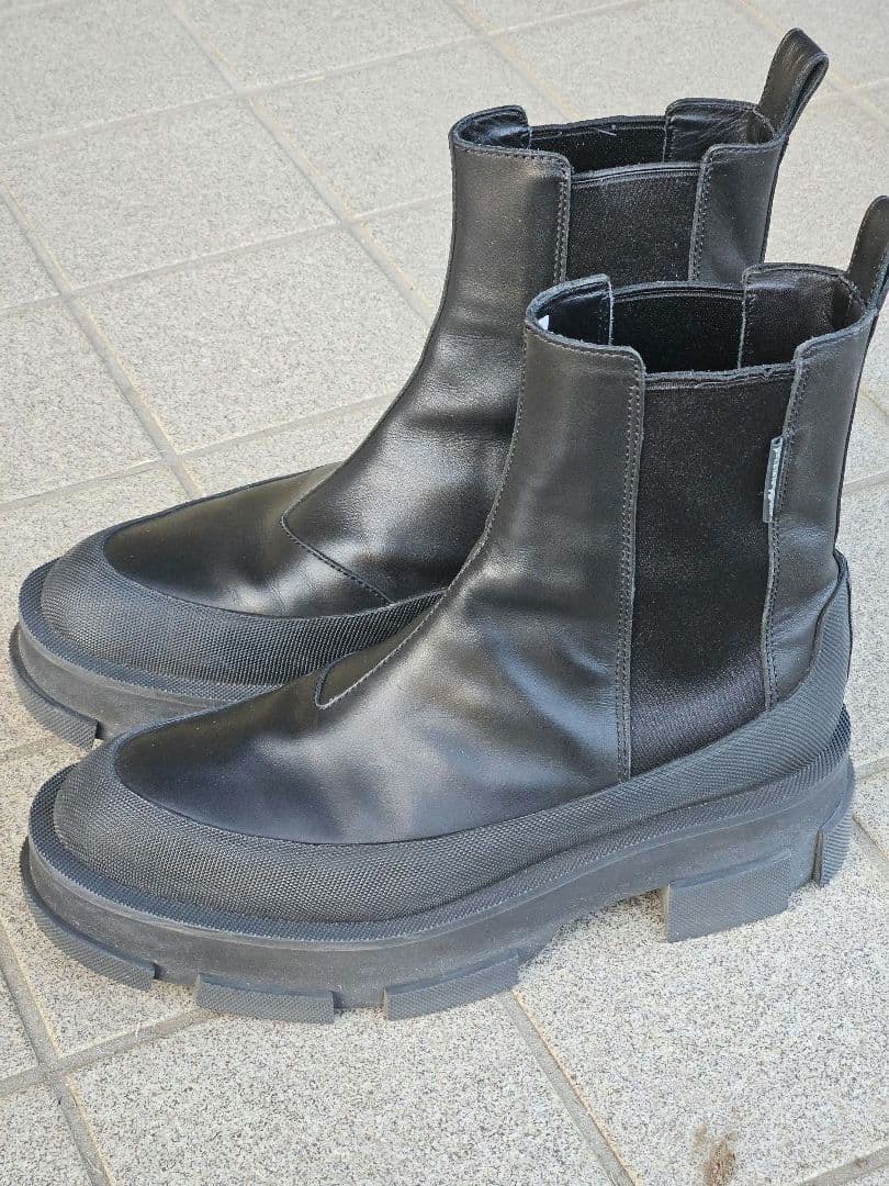 靴 both - GAO PLATFORM CHELSEA-BLACK