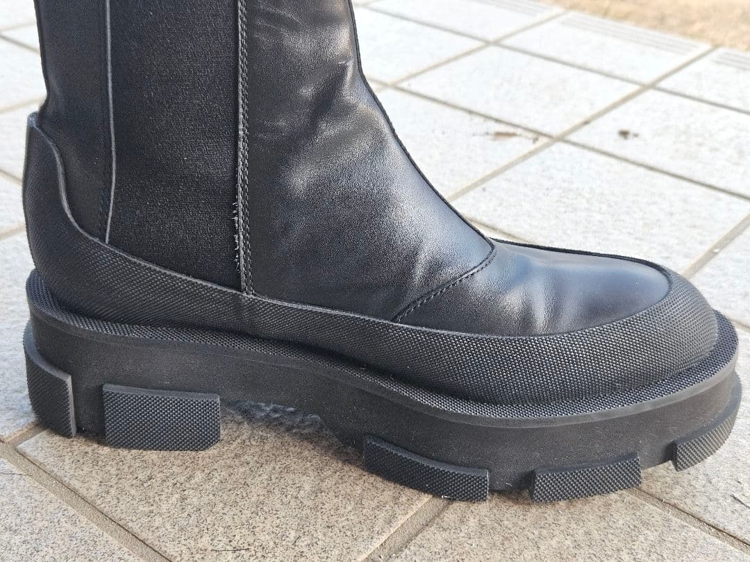 靴 both - GAO PLATFORM CHELSEA-BLACK