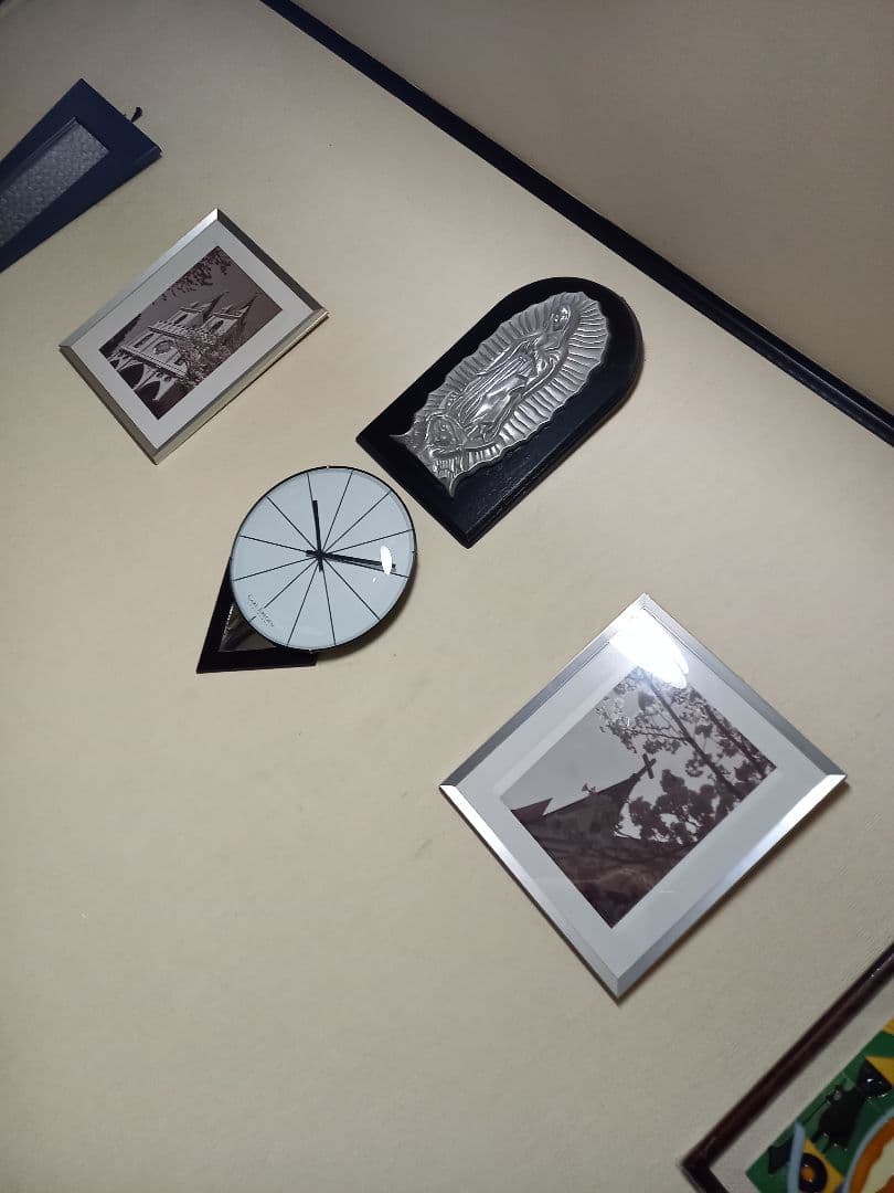 美品　デンマーク　CARL JORGEN　ポストモダン　ウォールクロック