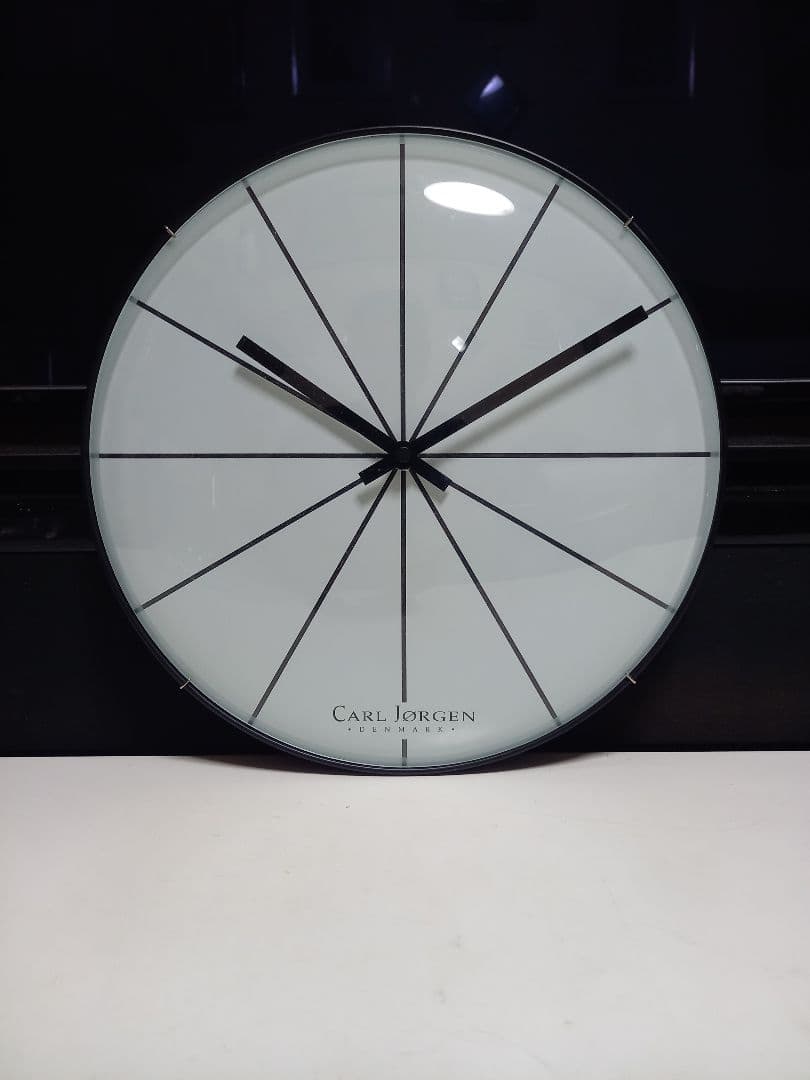 美品　デンマーク　CARL JORGEN　ポストモダン　ウォールクロック