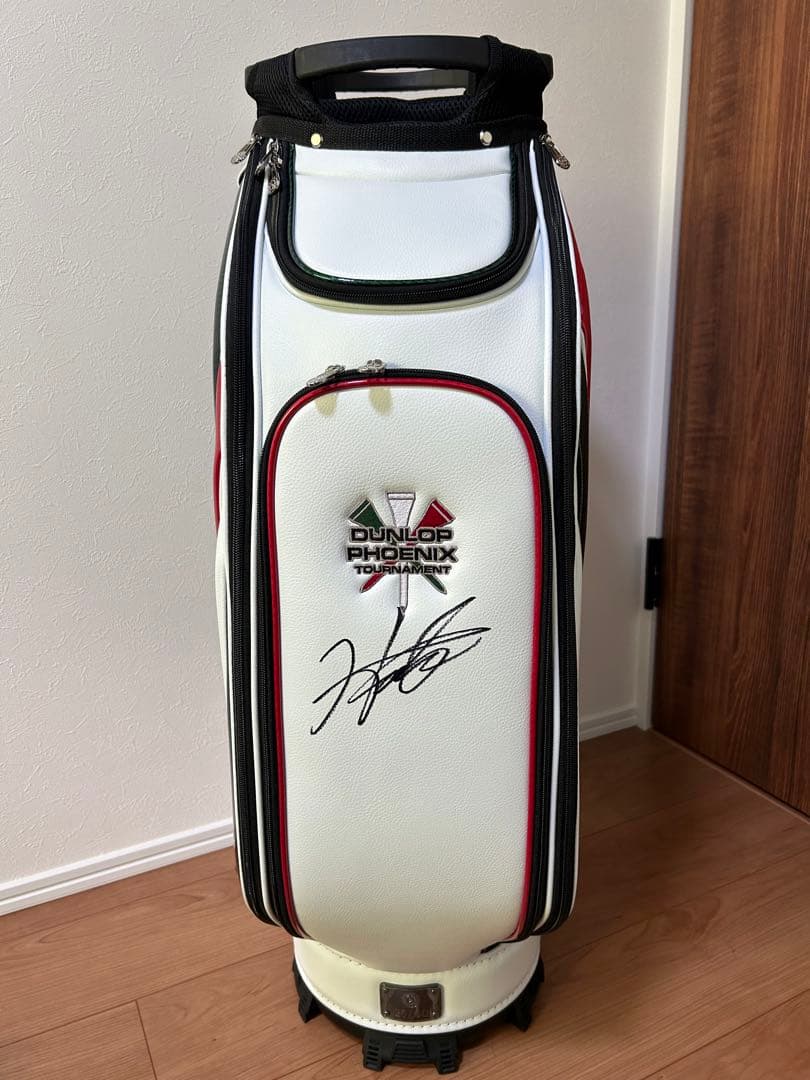 DUNLOP PHOENIX トーナメントキャディバッグ サイン入り