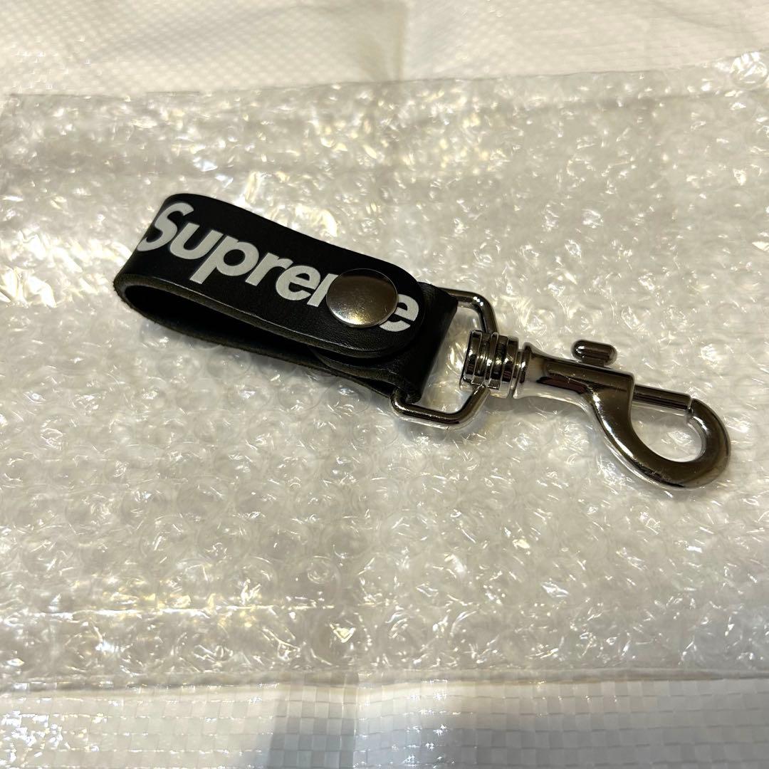 Supreme Leather Key Loop Black シュプリーム