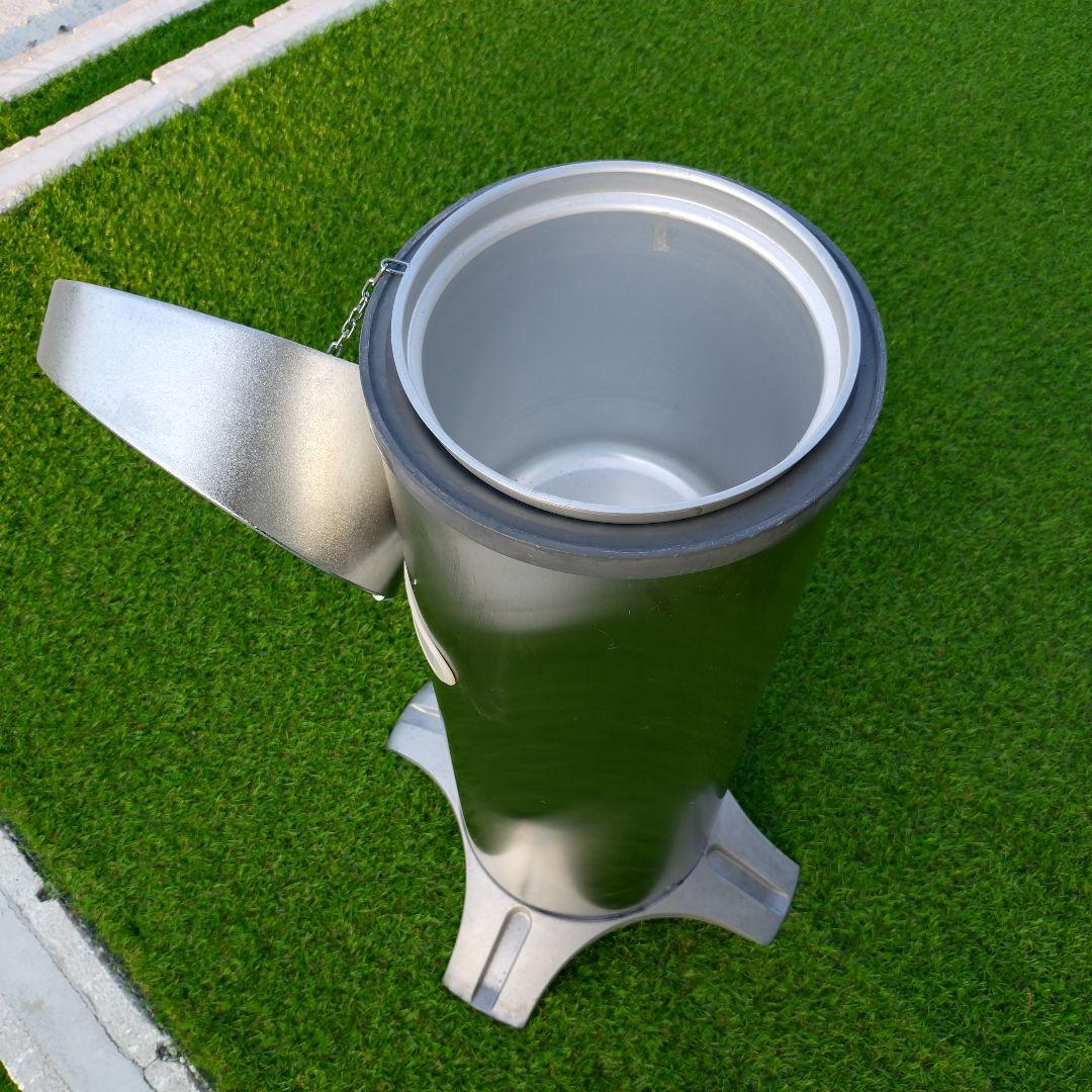 スタンド型灰皿 シルバー