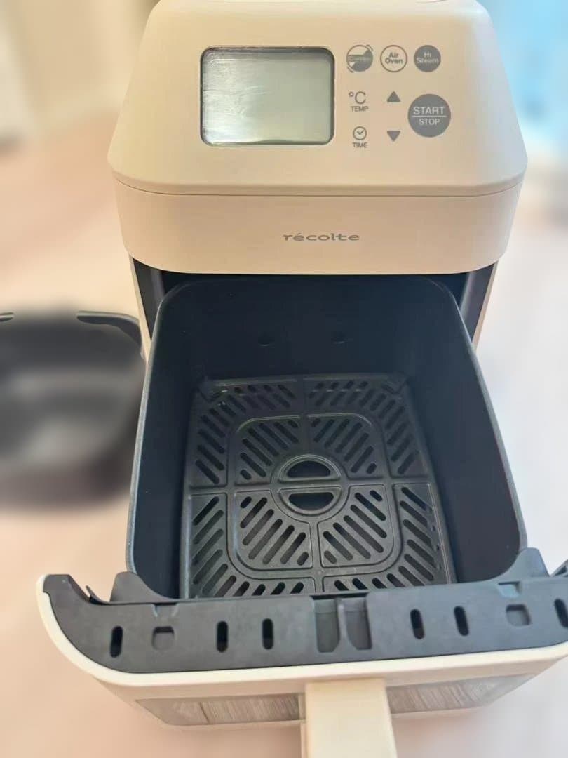 ハイスチームエアーオーブン recolte（レコルト） クリームホワイト