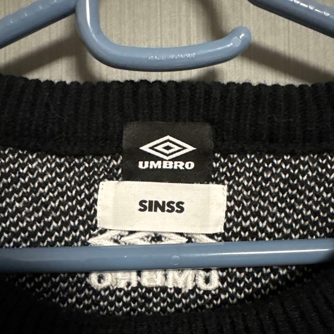 UMBRO （アンブロ）× SINSS （シンス） オーバーサイズニット L