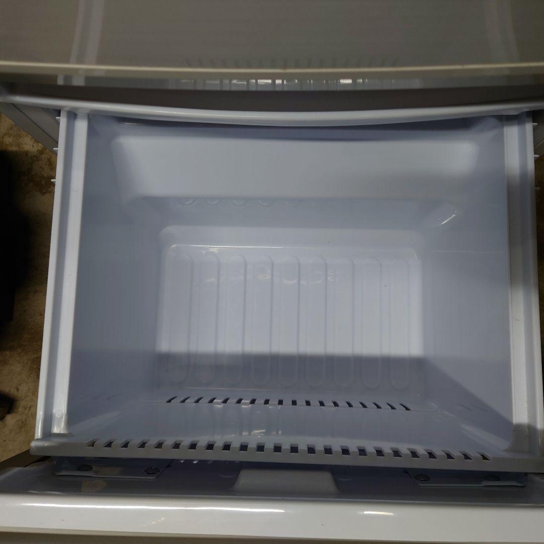 【良品】シャープ　2ドア冷蔵庫　2017年製　北陸のみ送料無料　付け替えドア