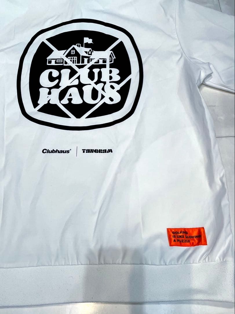 希少　完売　クラブハウス　タングラム　半袖　ブルゾン　アウター　撥水