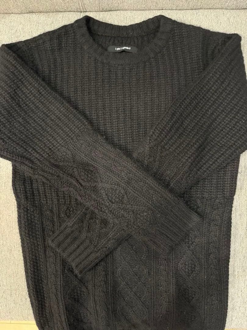 222【未使用に近い】1PIU1UGUALE3 メンズニット セーターM