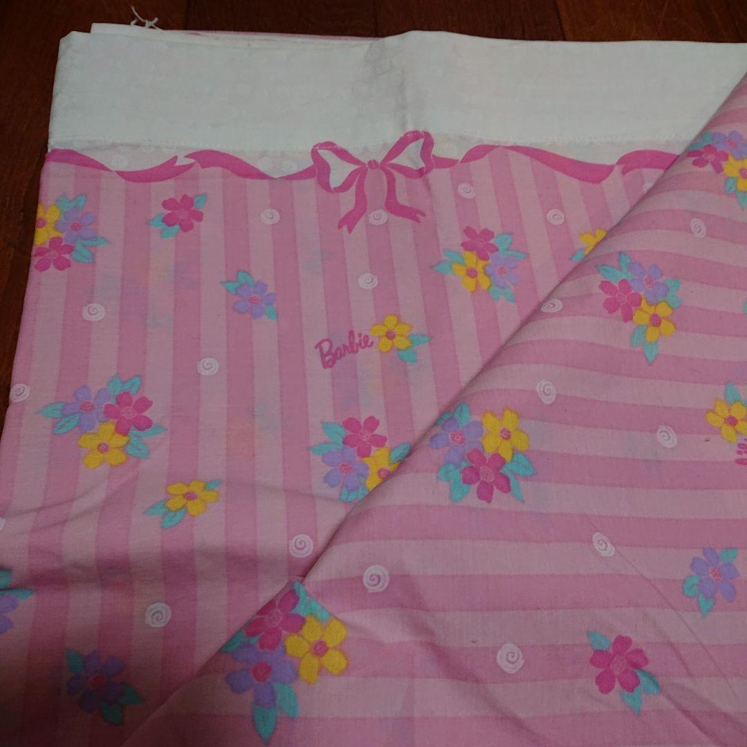 バービー　枕カバー　布団カバー　シーツ　ヴィンテージ