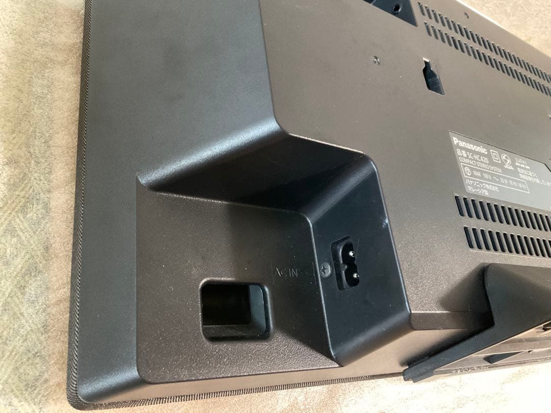 Panasonic SC-HC420-K ミニコンポ　動作確認OK