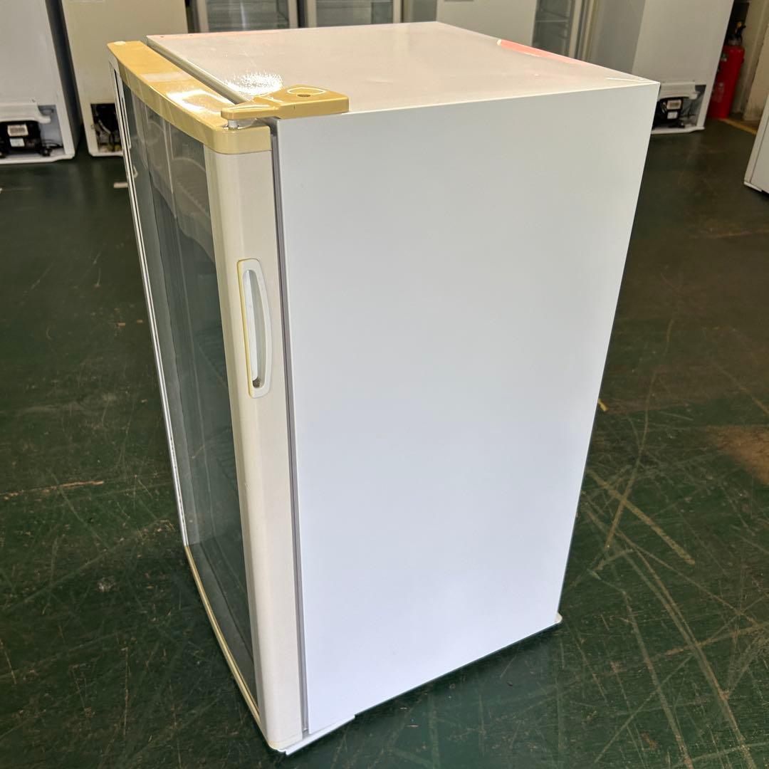 129業務用 冷蔵ショーケース オフィスコンビニ XW-105 左右開き 小型