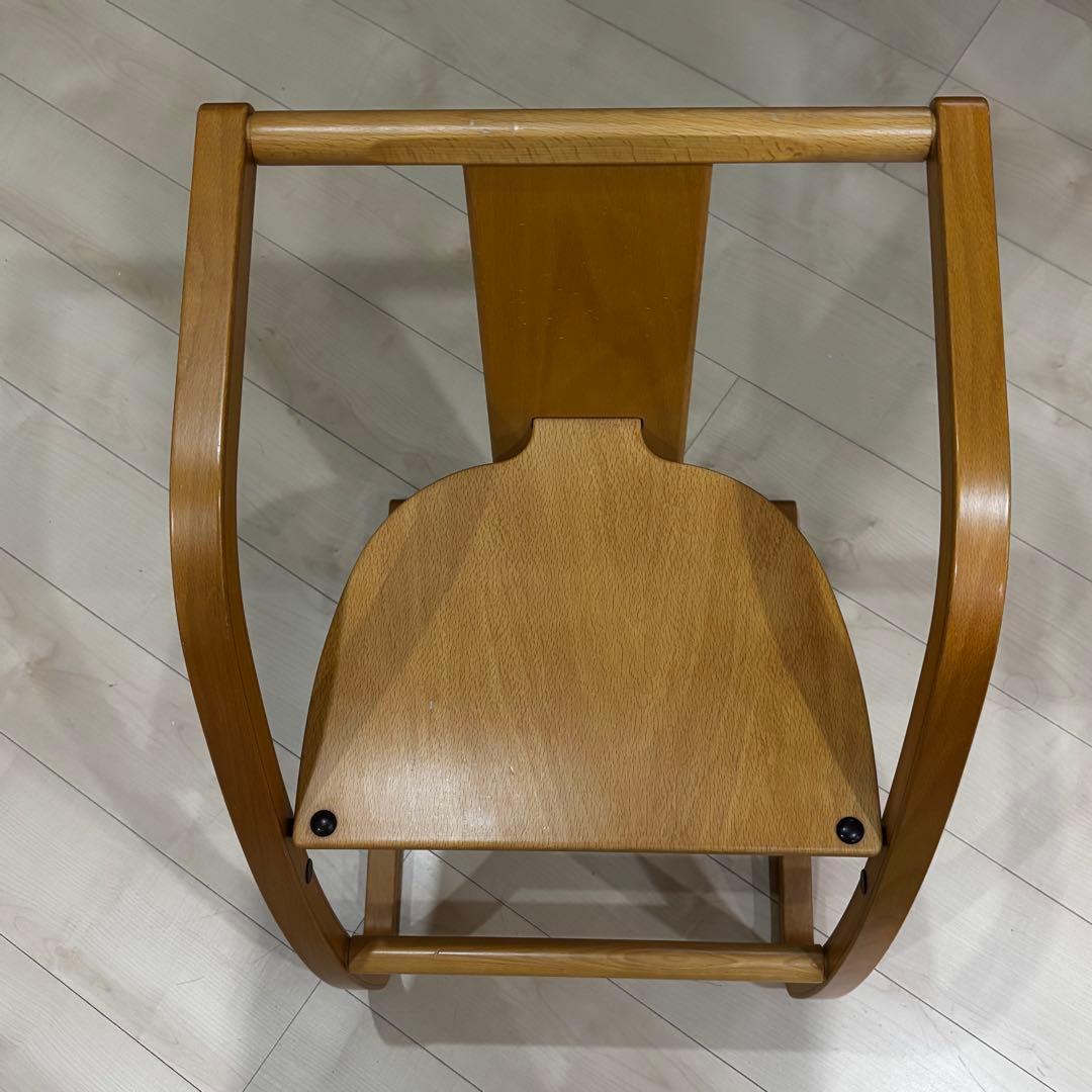 【希少】　Tendo　天童木工　T-5623WB-NT　ティティチェア 美品