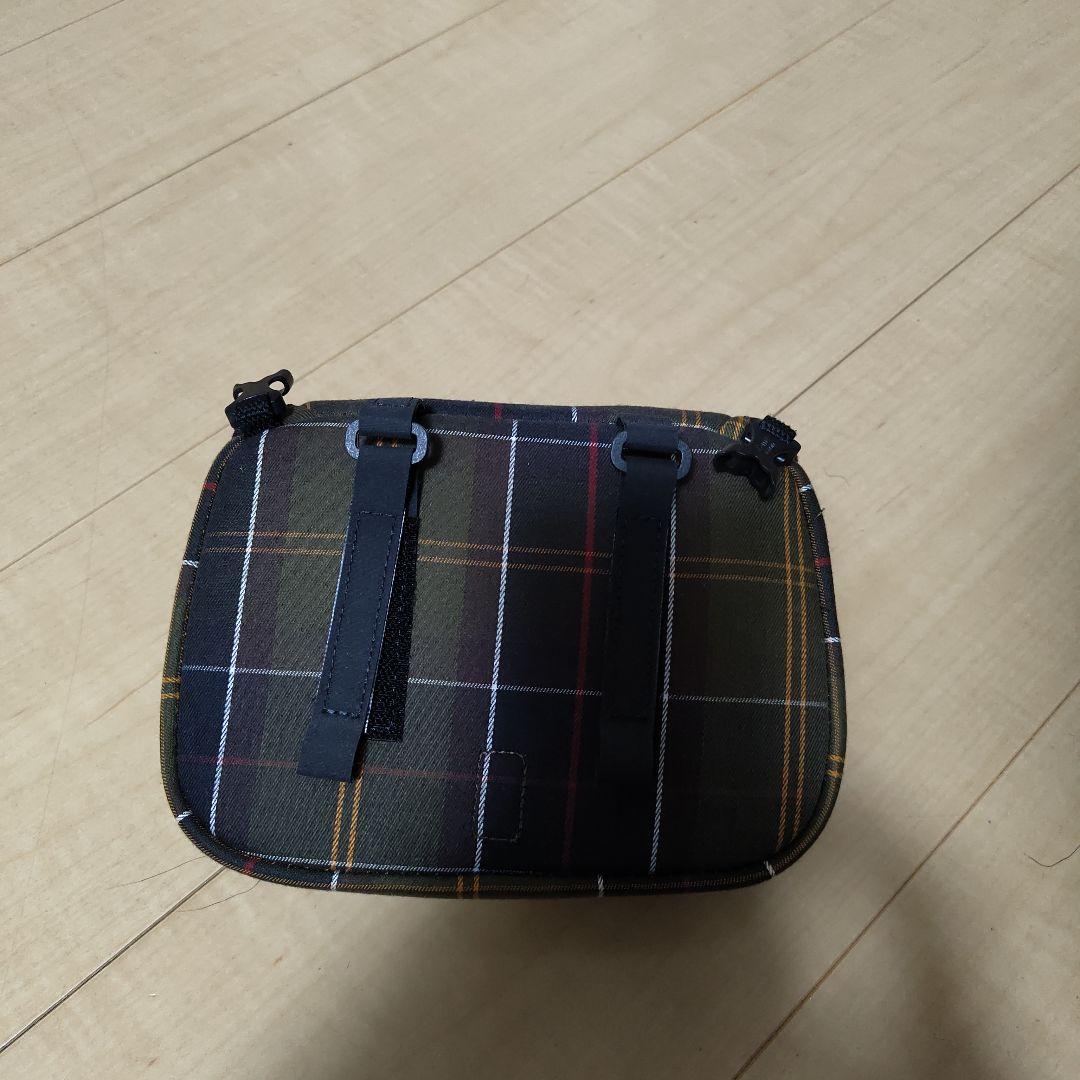 brompton barbour zipポーチ