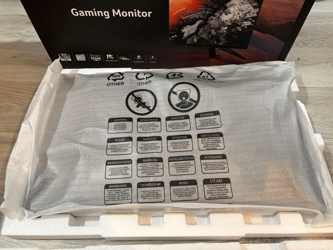 Acer ゲーミングモニター 24.5インチ 144Hz 1ms TN