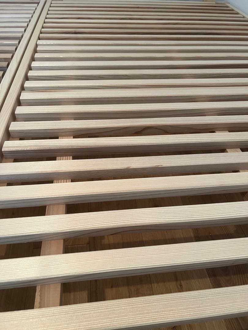 日本製　TOKOTOKO（トコトコ） すのこベッドフレーム/シングル　a