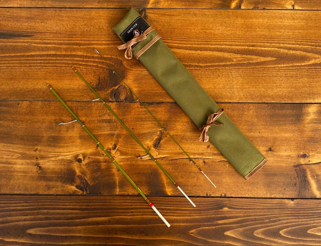 トラウトロッド　スピニング　パックロッド　ブランクス　グラスロッド　渓流釣り