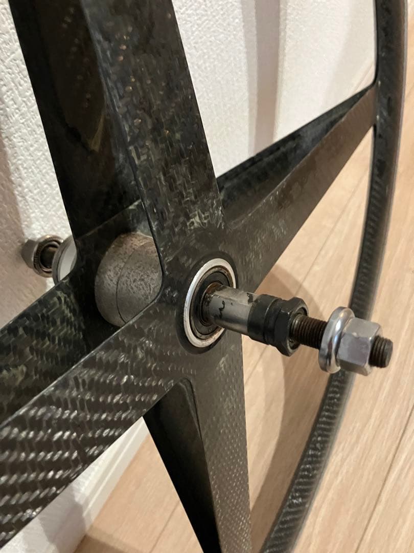 専用② spinergy rev-x ピストバイク リヤ　デュラクランクセット