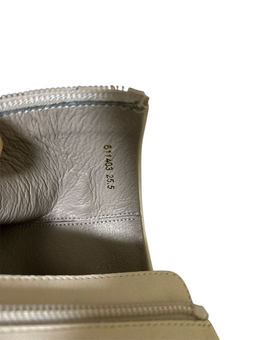 未使用 HIMIKO 卑弥呼 ショートブーツ 25.5 本革 グレージュ 日本製